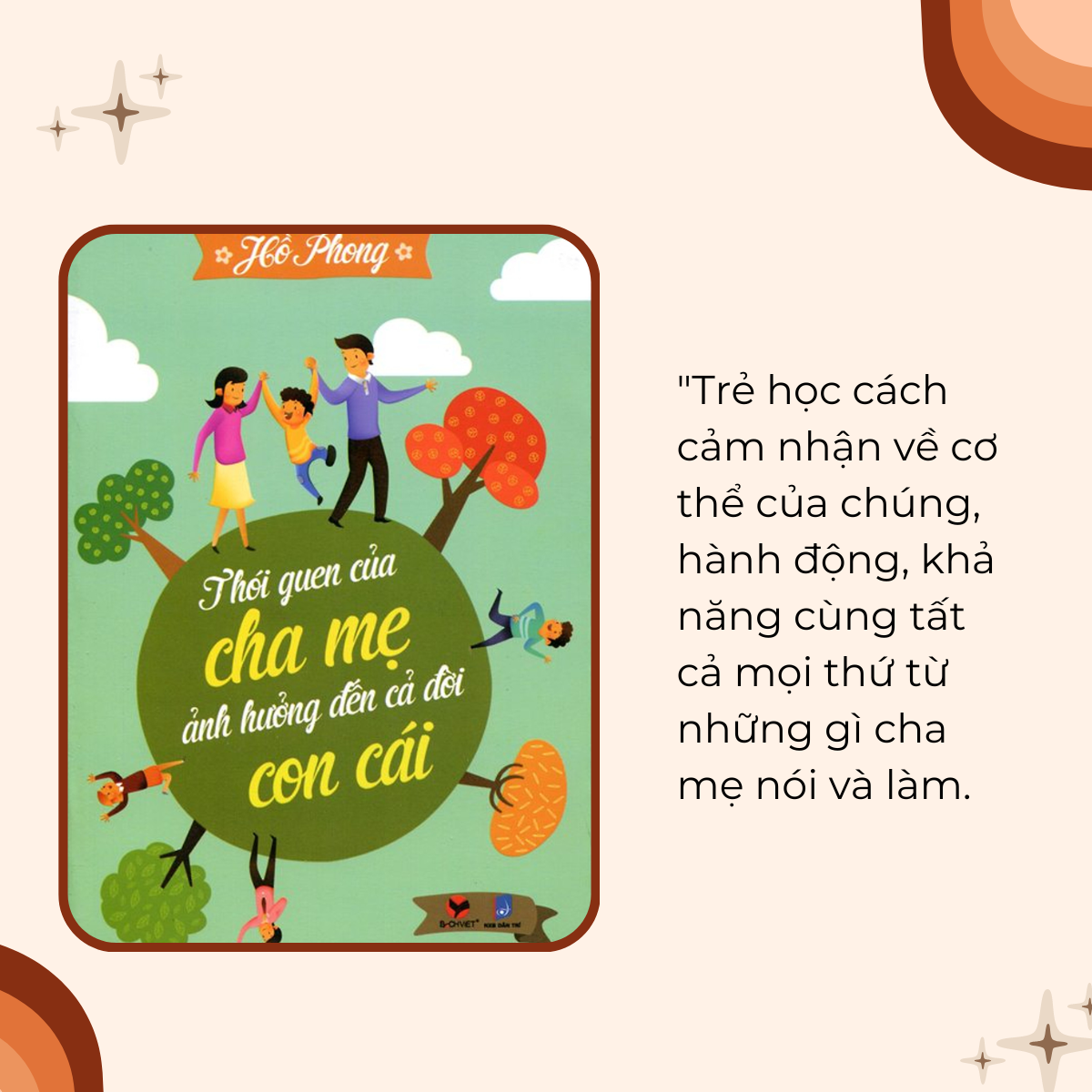 Thói quen của cha mẹ ảnh hưởng đến cả đời con cái 